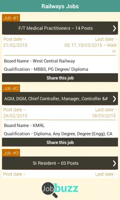 JobBuzz Free Job Alert android App screenshot 2